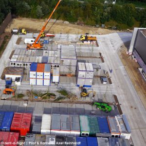 Luftbild Baustelle