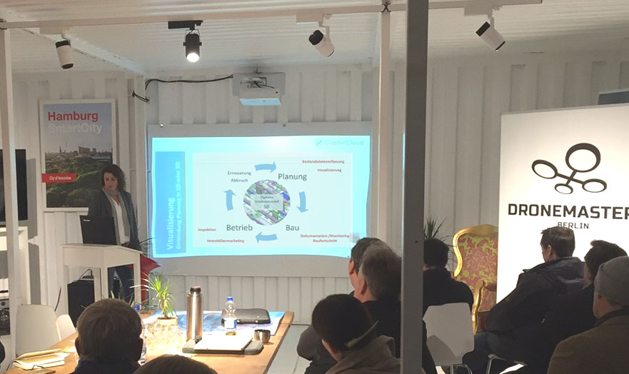 Vortrag Building Information Modeling Dronemasters Hamburg