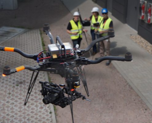 drohne_team Dachrinneninspektion