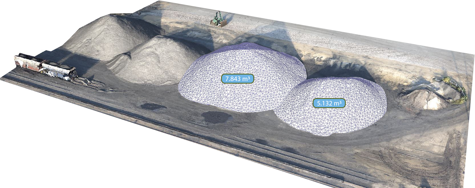 Haufwerke digitalisiert