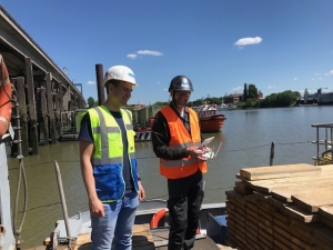 Brückeninspektion mit Drohne