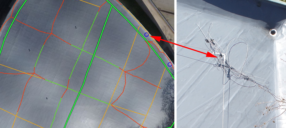 Beispiel Blitzschutz Inspektion