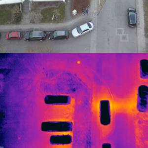 Wärmebildkamera Wärmeleitungen Wärmebildkamera Wärmeleitungen